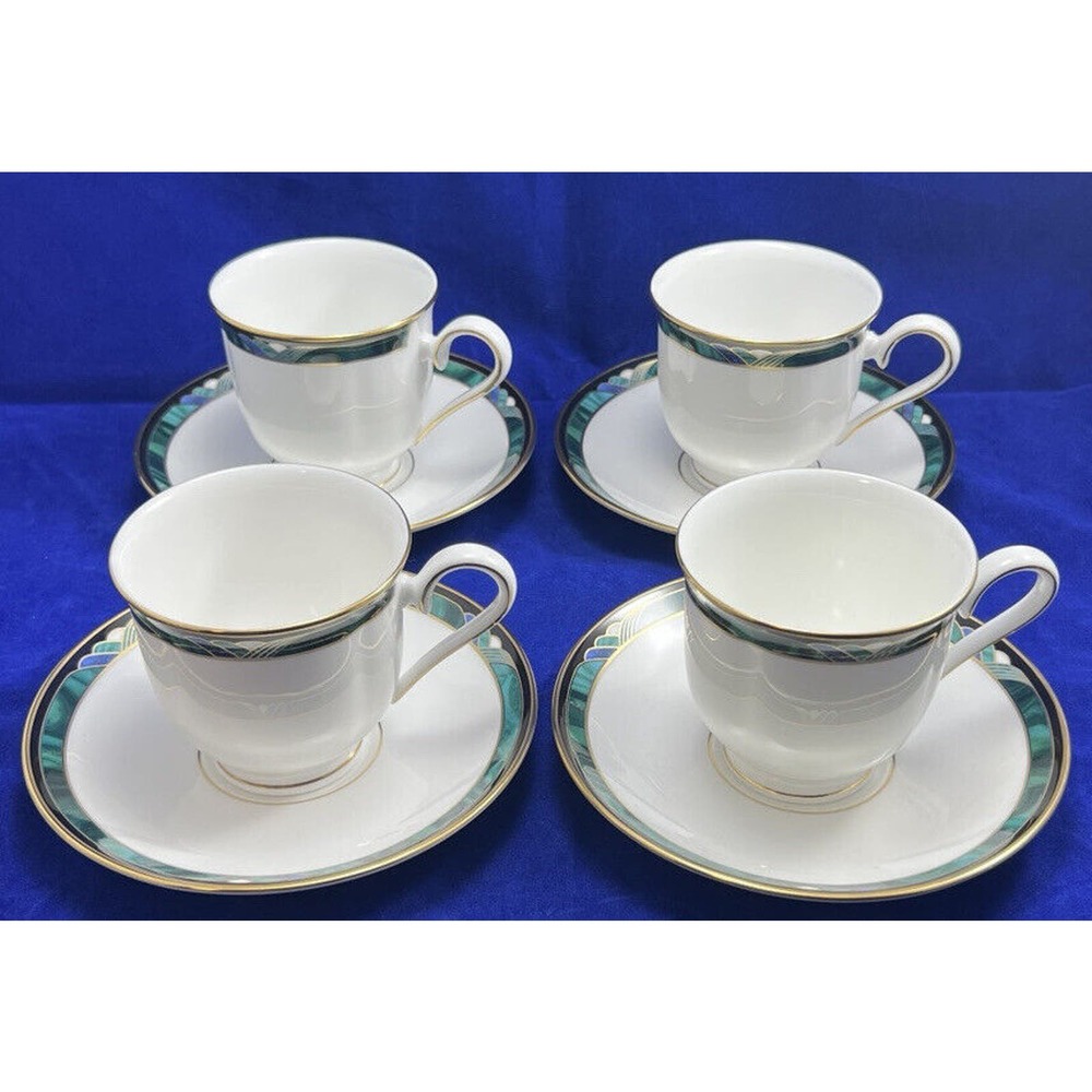 4 Lenox Kelly Cup &‎ saucer Sets - 8 Perfect Pieces - 3 Sets Available